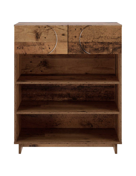 Scarpiera 73 x 38 x 87,5 cm Legno ingegnerizzato Legno antico