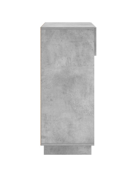 Scarpiera 73 x 38 x 87,5 cm Legno ingegnerizzato Grigio Cemento