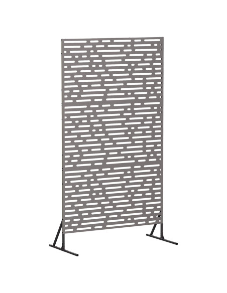 Schermo per Privacy 100 x 50 x 180 cm Acciaio Corten Ruggine