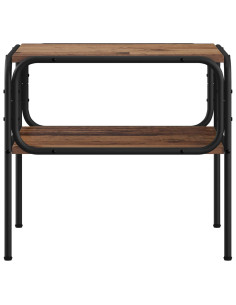Tavolo laterale Legno antico 100 x 50 x 46 cm 2