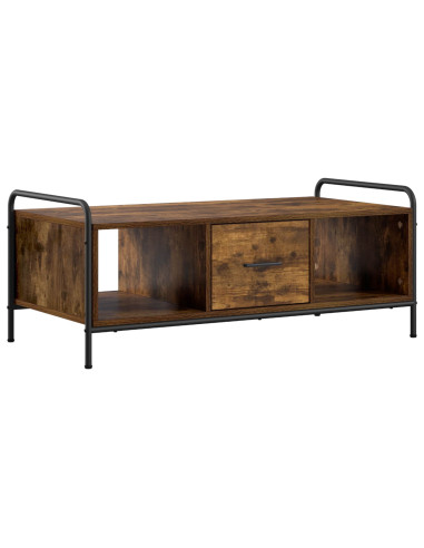 Tavolino da salotto Rovere Fumo 99,5 x 49 x 41 cm