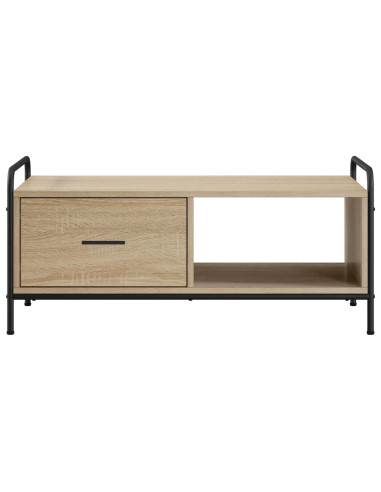 Tavolino da salotto Rovere Sonoma 90 x 49 x 41 cm