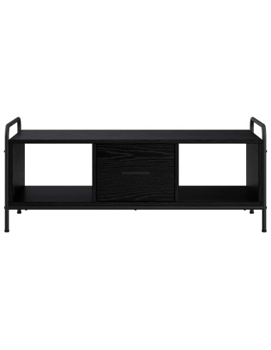 Tavolino da salotto Rovere Nero 99,5 x 49 x 41 cm