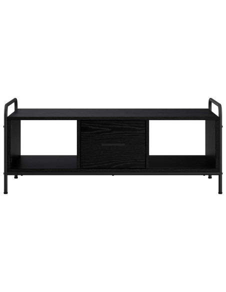 Tavolino da salotto Rovere Nero 99,5 x 49 x 41 cm
