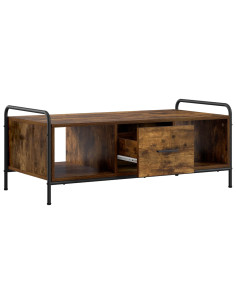 Tavolino da salotto Rovere Fumo 99,5 x 49 x 41 cm 2