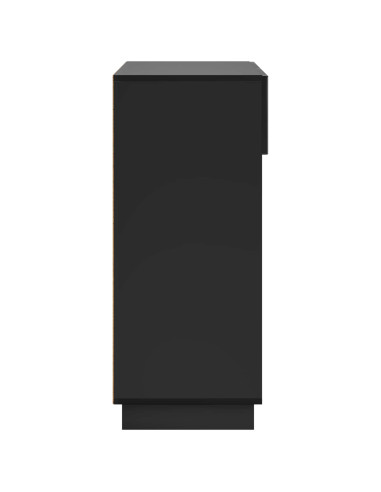 Scarpiera 73 x 38 x 87,5 cm Legno ingegnerizzato Nero