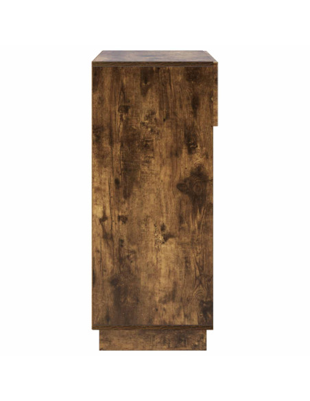 Scarpiera 73 x 38 x 87,5 cm Legno ingegnerizzato Rovere Fumo