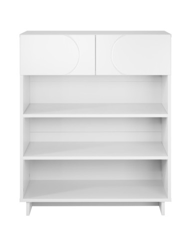 Scarpiera 73 x 38 x 87,5 cm Legno ingegnerizzato Bianco