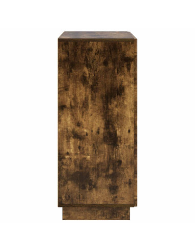 Scarpiera 73 x 38 x 87,5 cm Legno ingegnerizzato Rovere Fumo
