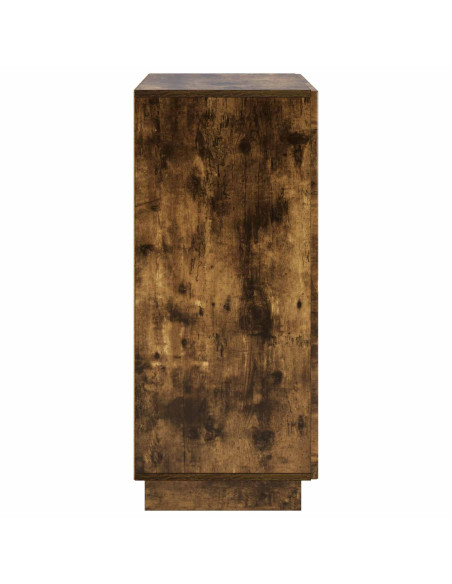 Scarpiera 73 x 38 x 87,5 cm Legno ingegnerizzato Rovere Fumo