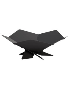 Focolare Nero 53 x 53 x 18,5 cm Acciaio