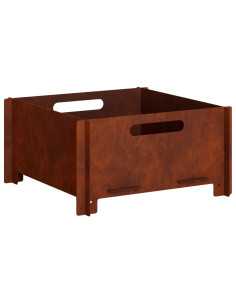 Focolare Ruggine 40 x 40 x 20 cm Acciaio Corten