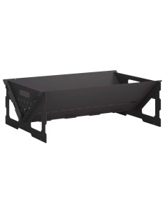 Focolare Nero 60 x 40 x 20 cm Acciaio