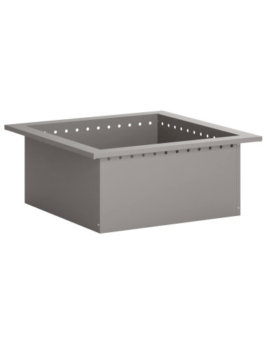 Anello per Focolare Ruggine 60 x 60 x 25 cm Acciaio Corten
