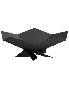 Focolare Nero 53 x 53 x 18,5 cm Acciaio 2