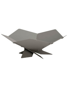 Focolare Ruggine 53 x 53 x 18,5 cm Acciaio Corten 2