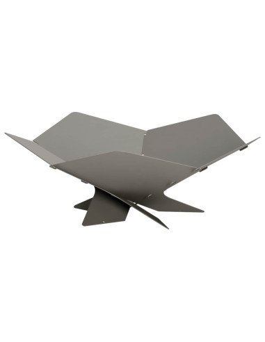 Focolare Ruggine 53 x 53 x 18,5 cm Acciaio Corten