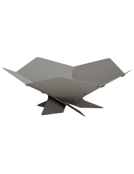 Focolare Ruggine 53 x 53 x 18,5 cm Acciaio Corten