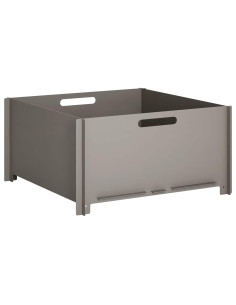 Focolare Ruggine 60 x 60 x 30 cm Acciaio Corten 2