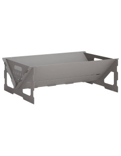 Focolare Ruggine 60 x 40 x 20 cm Acciaio Corten 2