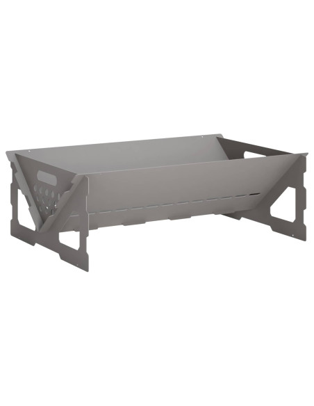 Focolare Ruggine 60 x 40 x 20 cm Acciaio Corten