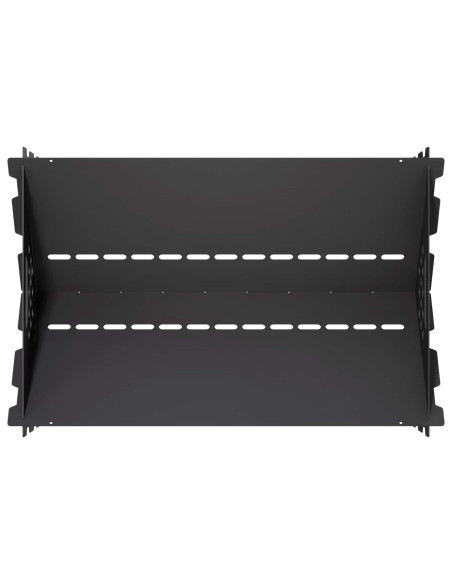 Focolare Nero 60 x 40 x 20 cm Acciaio