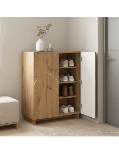 Scarpiera 73 x 38 x 87,5 cm Legno ingegnerizzato