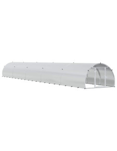 Pollaio Argento 1000 x 150 x 100 cm Acciaio zincato