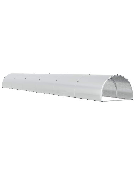 Pollaio Argento 1200 x 150 x 100 cm Acciaio zincato