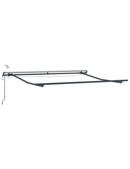 Struttura della tenda Antracite 300 x 250 cm Alluminio