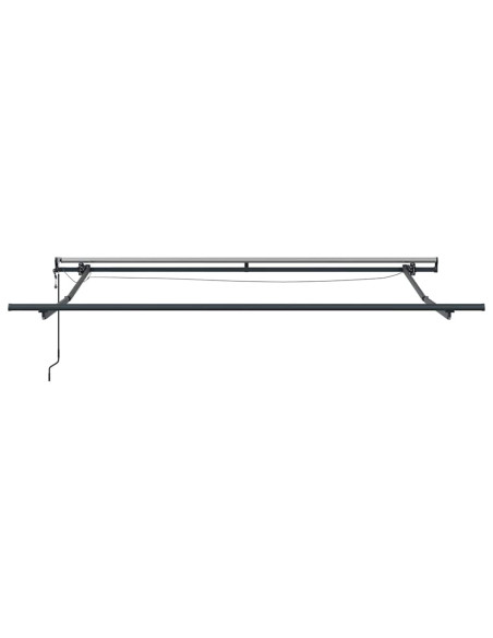 Struttura della tenda Antracite 300 x 250 cm Alluminio