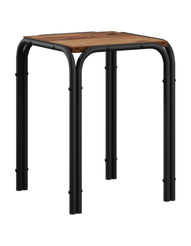 Tavolo laterale Legno antico 41 x 40 x 50 cm