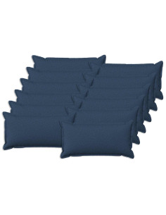 Cuscino con cuscino HOUTEN 12 pz Blu Lino