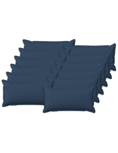 Cuscino con cuscino HOUTEN 12 pz Blu Lino