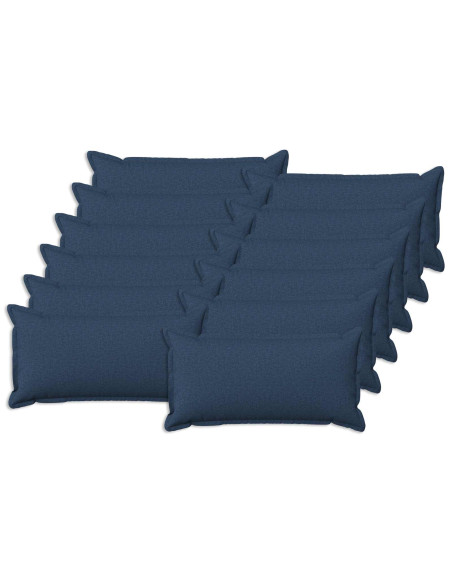 Cuscino con cuscino HOUTEN 12 pz Blu Lino