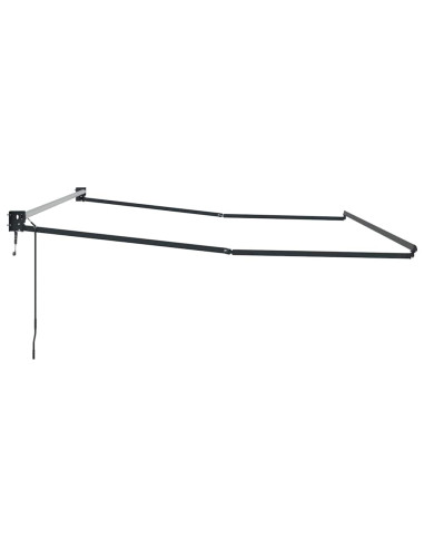 Telaio per tende da sole retrattile Antracite 400 × 300 cm