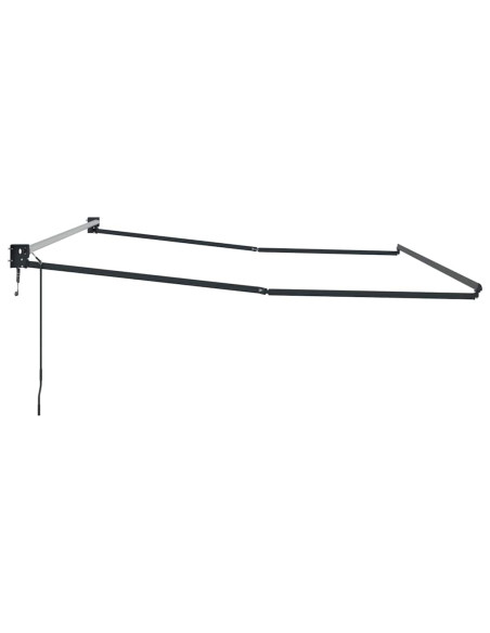 Telaio per tende da sole retrattile Antracite 400 × 300 cm