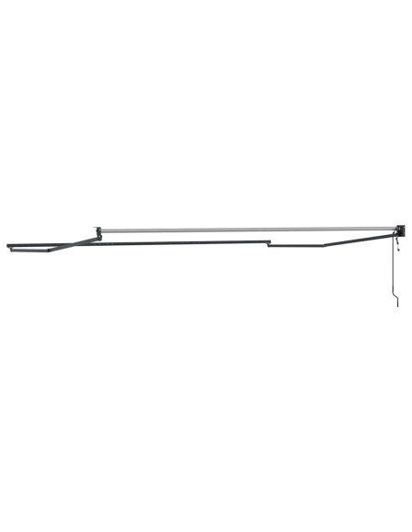 Telaio per tende da sole retrattile Antracite 400 × 300 cm
