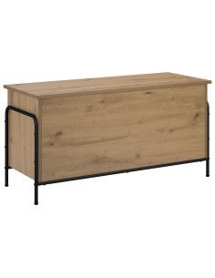 Scatola di Stoccaggio Rovere Artigianale 80 x 40 x 49,5 cm