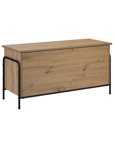 Scatola di Stoccaggio Rovere Artigianale 80 x 40 x 49,5 cm