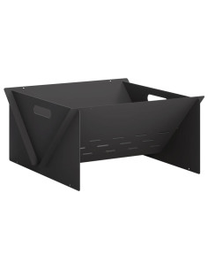 Focolare Nero 40 x 40 x 20 cm Acciaio