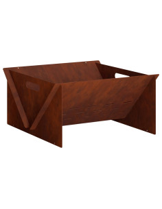 Focolare Ruggine 40 x 40 x 20 cm Acciaio Corten