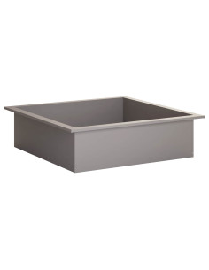 Anello per Focolare Ruggine 90 x 90 x 25 cm Acciaio Corten 2