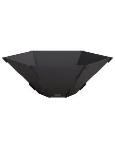 Focolare Nero 58,5 x 51,5 x 19,5 cm Acciaio