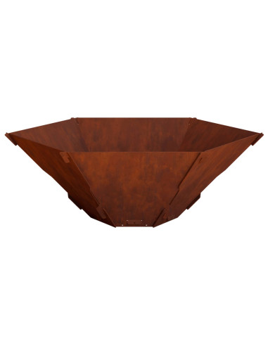 Focolare Ruggine 58,5 x 51,5 x 19,5 cm Acciaio Corten