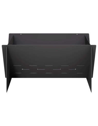 Focolare Nero 40 x 40 x 20 cm Acciaio
