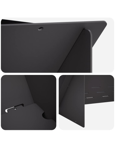 Focolare Nero 40 x 40 x 20 cm Acciaio