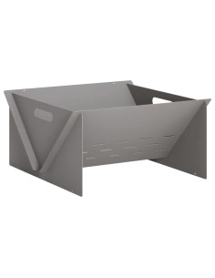 Focolare Ruggine 40 x 40 x 20 cm Acciaio Corten 2