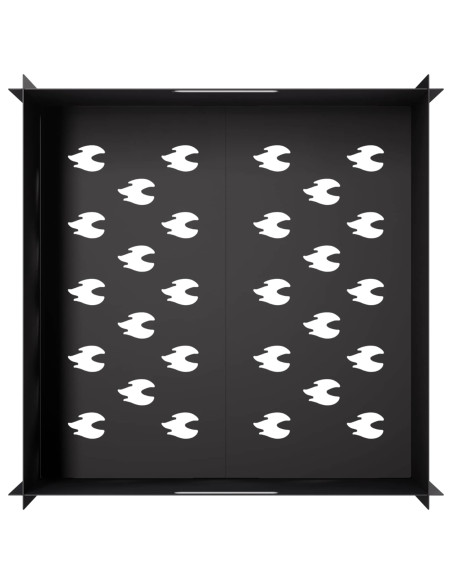 Focolare Nero 60 x 60 x 30 cm Acciaio