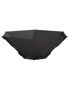 Focolare Nero 58,5 x 51,5 x 19,5 cm Acciaio 2